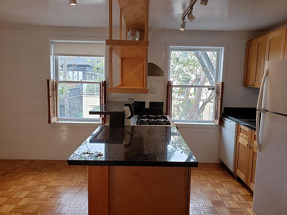 Counter area in the kitchen