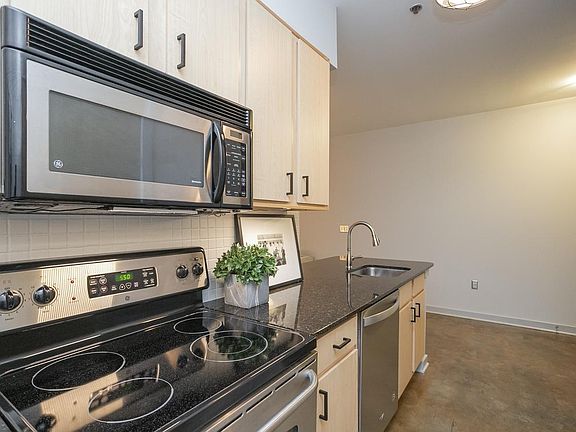 Cooktop and microwave oven (Decorations for illustration)