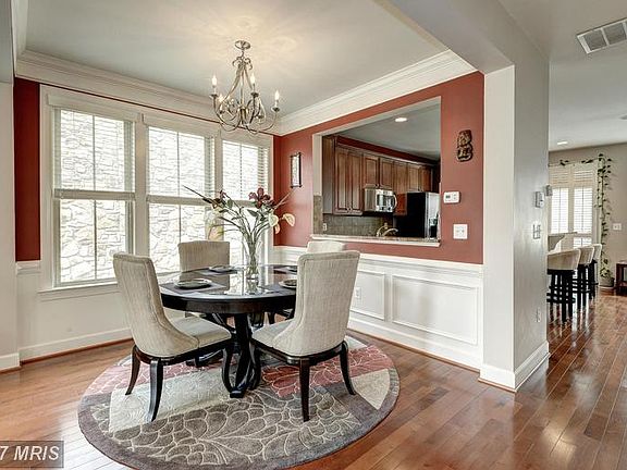 Dining Room w/ Serving Window to Kitchen