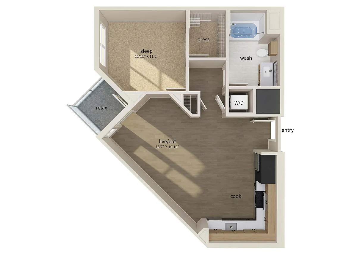 Floor plan A1 200