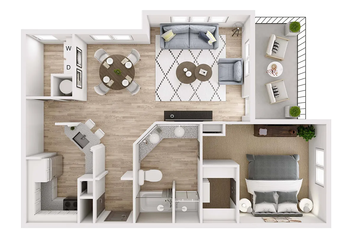 Floor plan A4