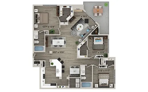 Floor plan C2