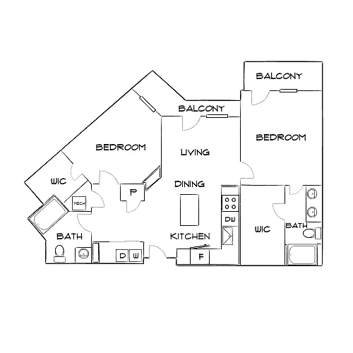 Floor plan Design 2C