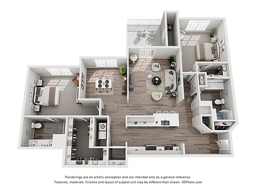 Floor plan C5 - Premium