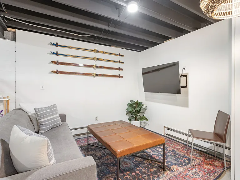 Basement TV area