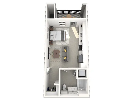Floor plan E1-HC