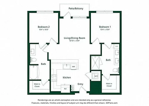 Floor plan B1