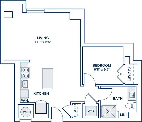 Floor plan A10