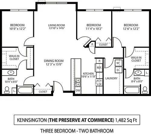 Floor plan Kennsington