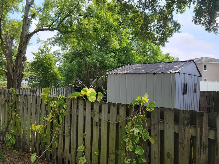 Shed has been removed