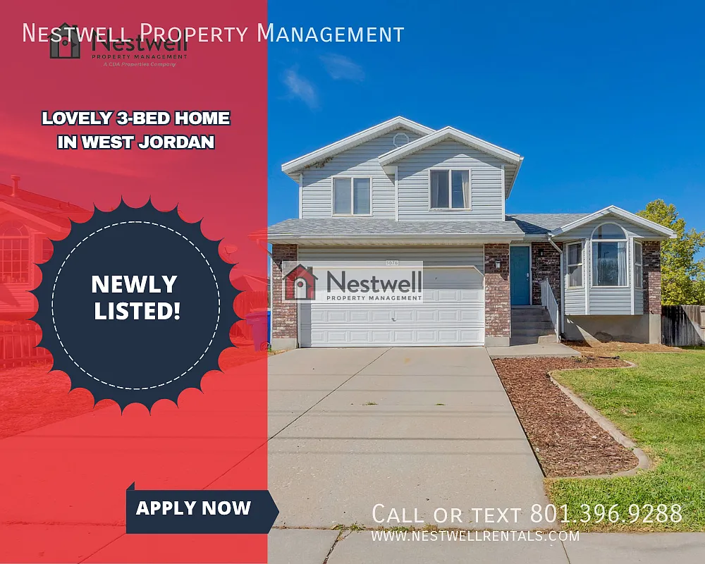 Lovely 3-bed home in West Jordan waiting for you! — Photo 1