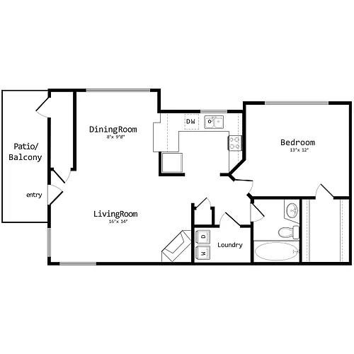 Floor plan A1
