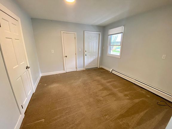 Cozy living room, closet and bathroom