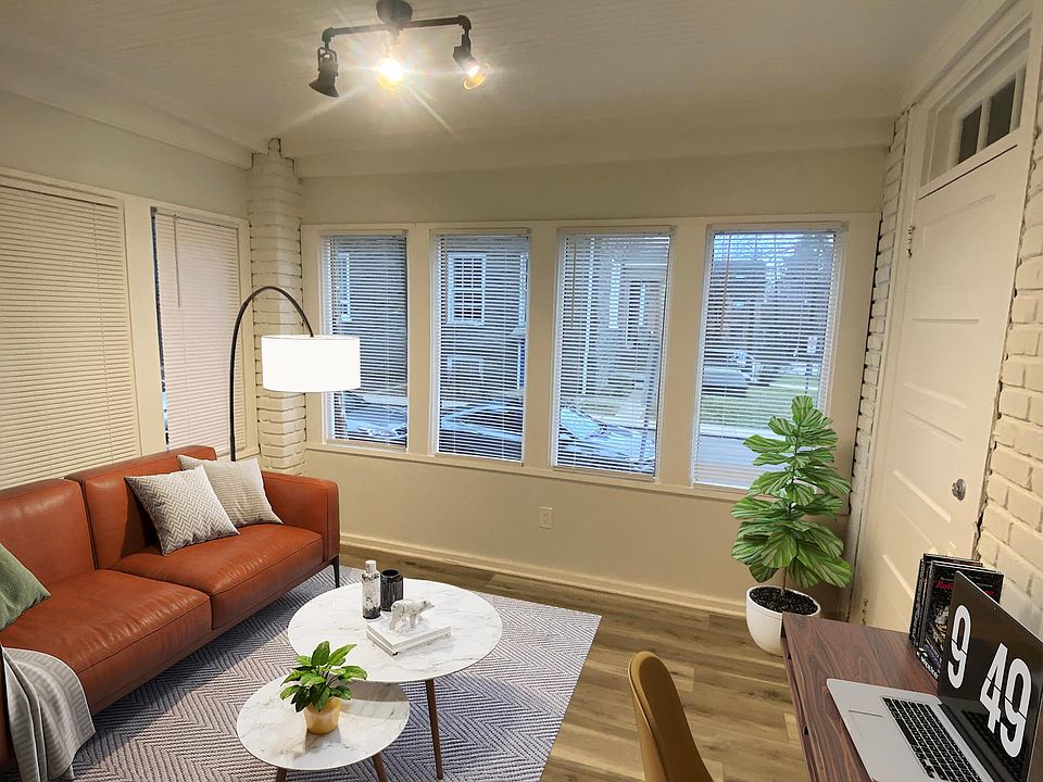 Enclosed front Porch