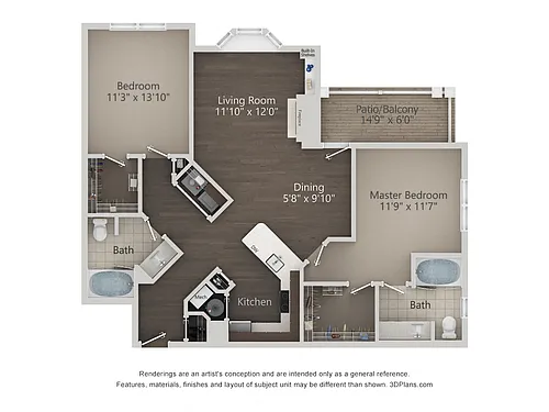 Floor plan C2