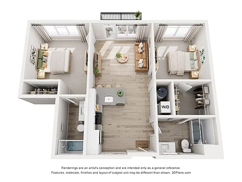Floor plan The Genoa