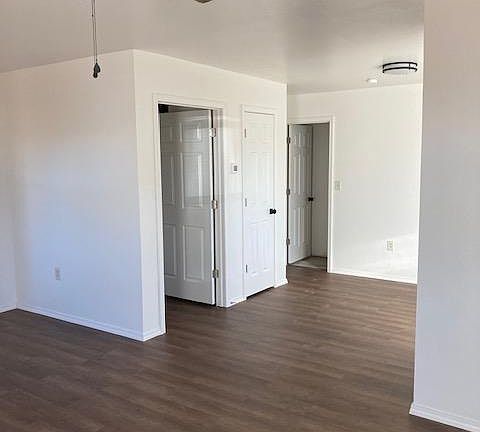 Open living/dining area