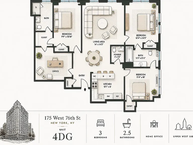 175 W 76th St #4DG — Photo 13