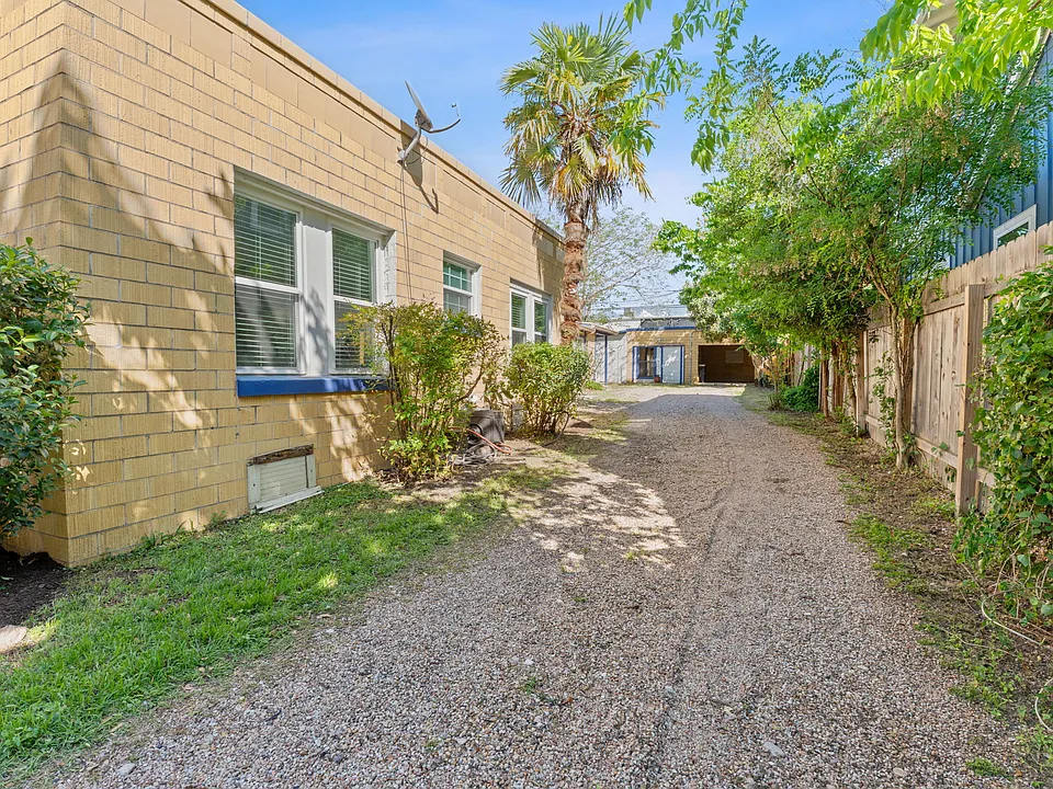 Driveway and Garage