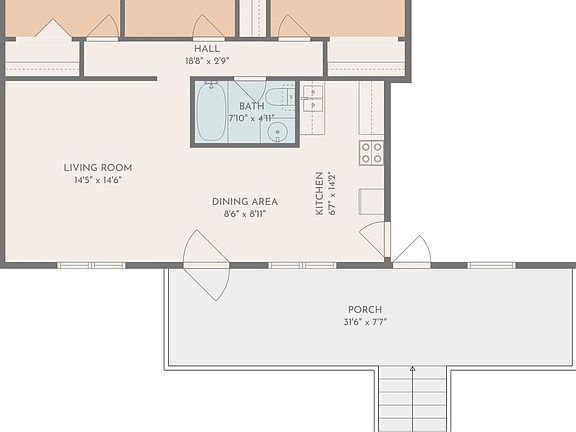 2nd image of 2084 Jackson St APT 1