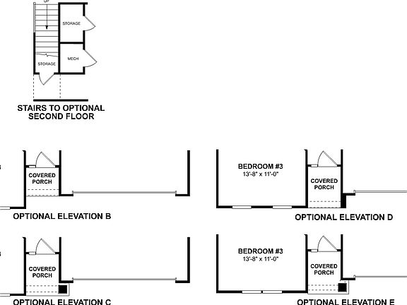Vernon First Floor Options