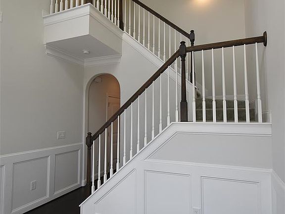 Two story grand entrance