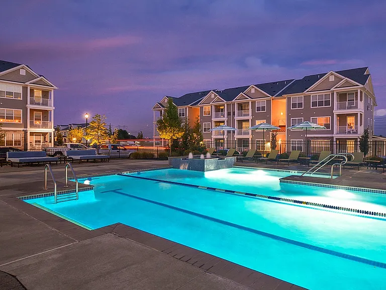 Pool at Night