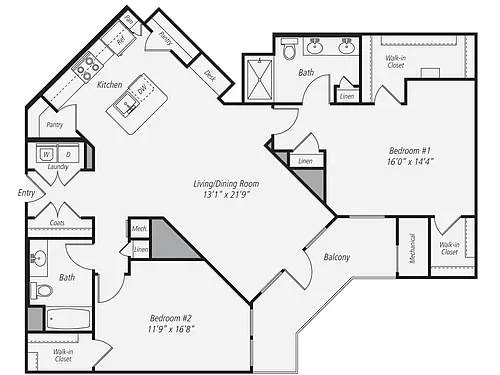 Floor plan B9