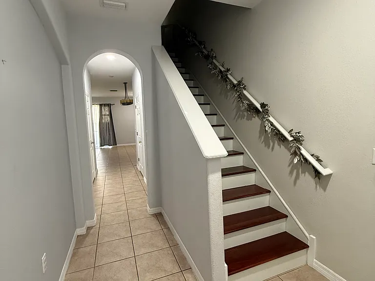 Downstairs hallway