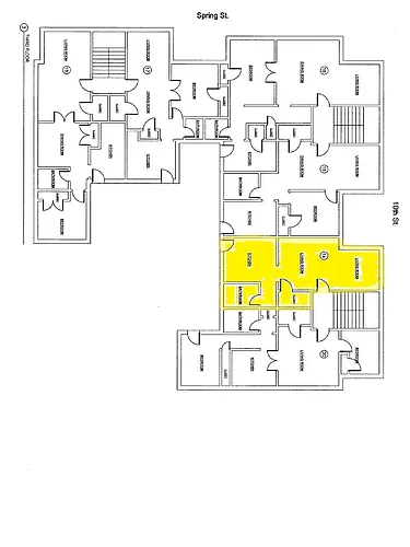 Floor plan Studio
