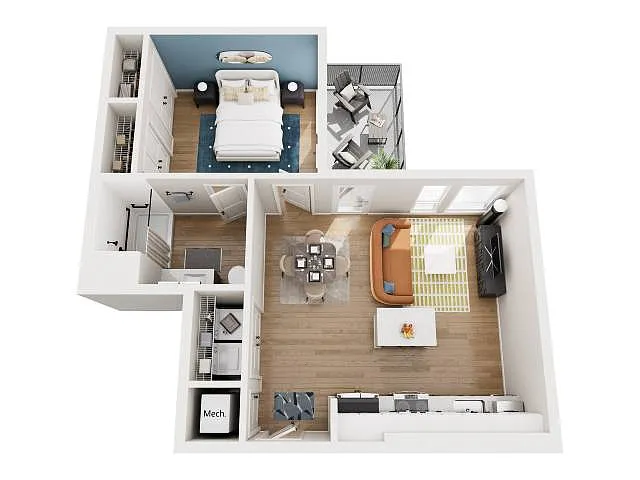 Floor plan A6.A