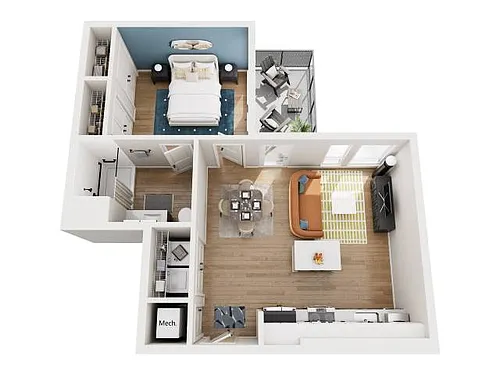 Floor plan A6.A