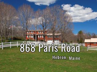 868 Paris Road, Hebron, ME 04238