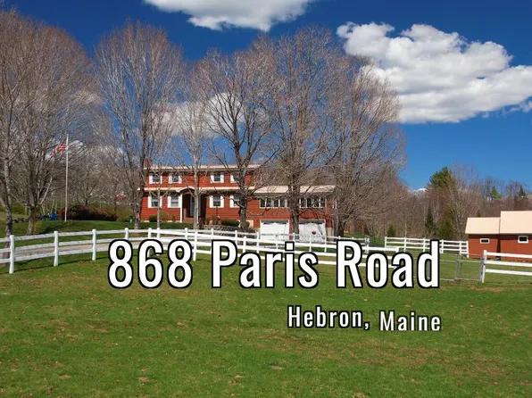 868 Paris Road, Hebron, ME 04238