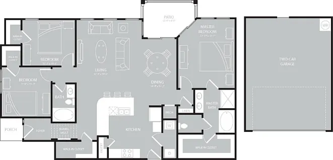 Floor plan C1T