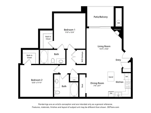 Floor plan Hummingbird