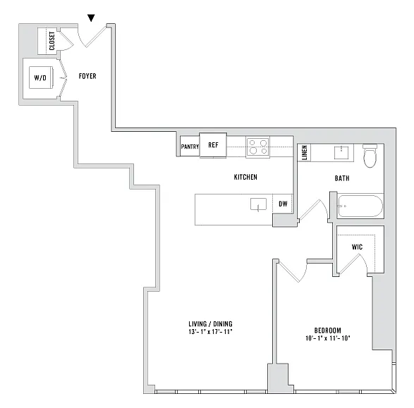 Floor plan A25