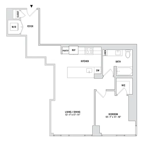 Floor plan A25