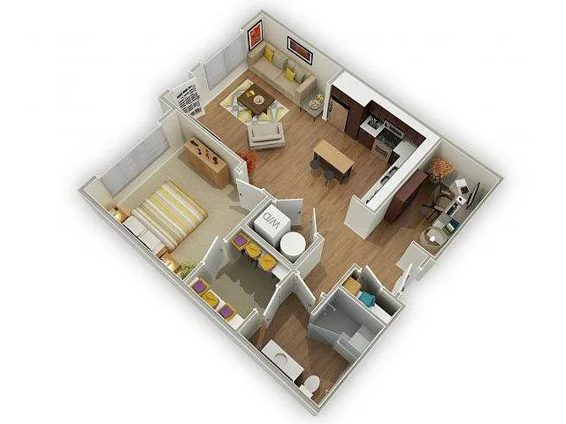 Floor plan A3 + Den