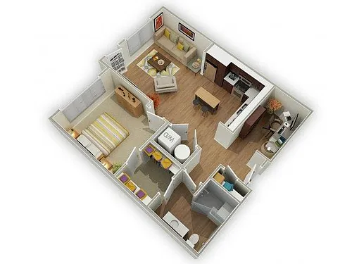 Floor plan A3 + Den