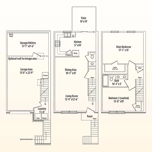 Floor plan The Victoria