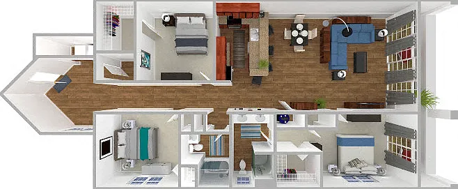 Grand View Luxury Apartments — Photo 44