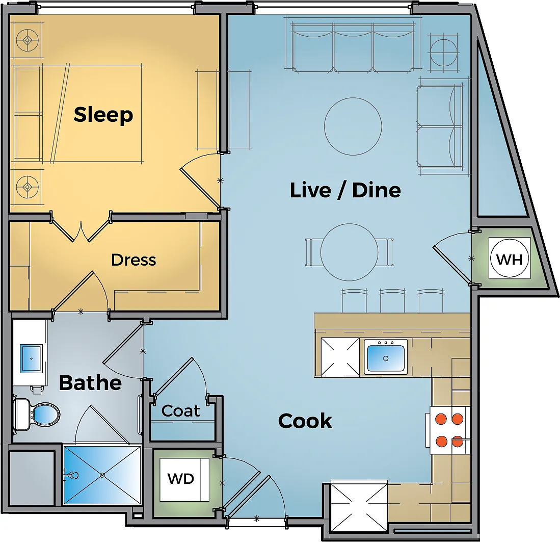 Floor plan A6