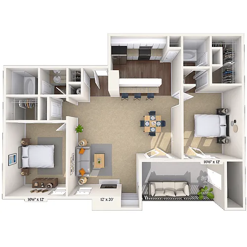 Floor plan Ft. Worth