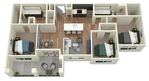 Floor plan C1
