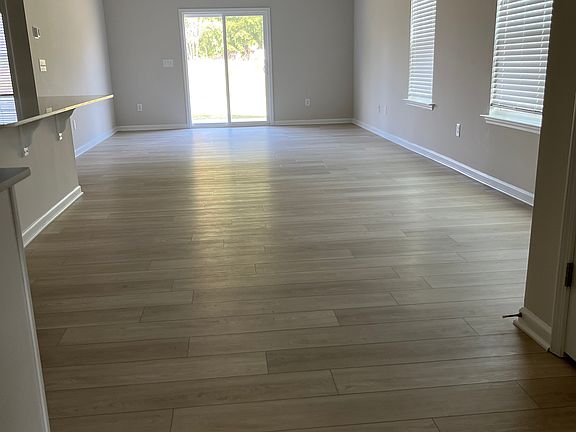 Spacious open floor plan