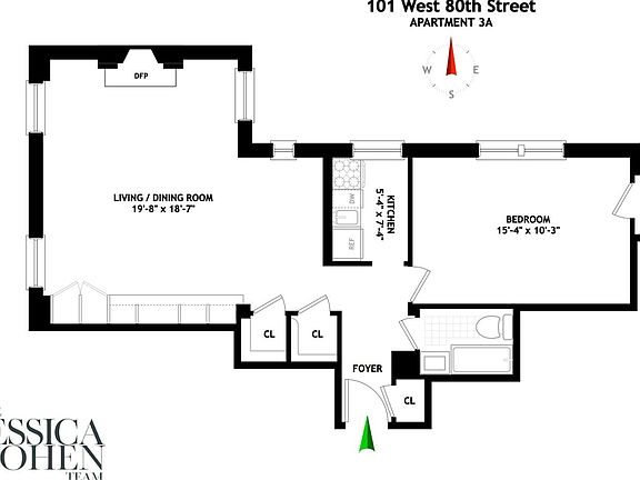 2nd image of 101 W 80th St APT 3A