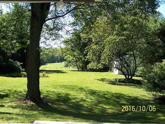 looking out to Westover Golf