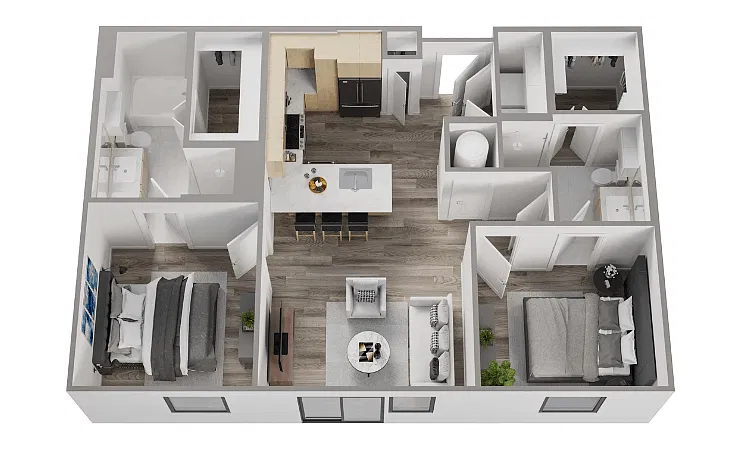 Floor plan K