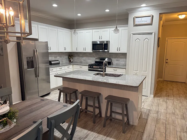 From dining area looking back into Kitchen